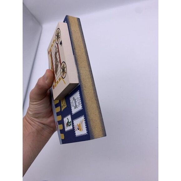 Cats Meow Village Circus Series Side Show Tent Hartel Brothers Lion 1995 - Picture 8 of 8